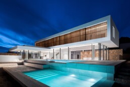 Architectural photography of a villa in Ibiza, interior and exterior