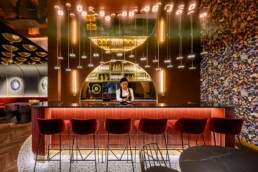 Interior photographer for Private Dining Roode Leeuw restaurant dining, interior photography