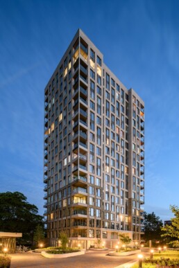 Architectuurfotograaf appartementengebouw Amersfoort woontoren
